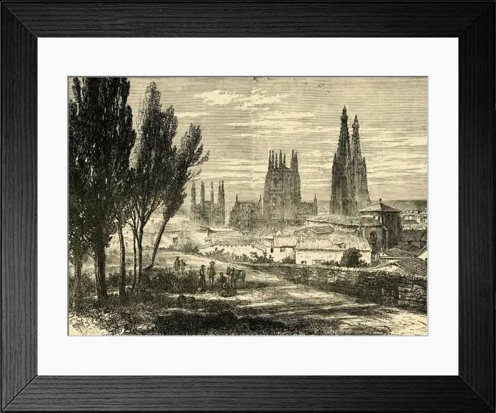 Framed Print : Burgos, 1890. Creator: Unknown Framed Print : Burgos, 1890. Creator: Unknown