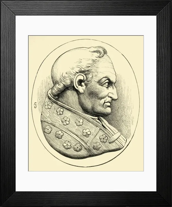 Framed Print : Gregory the Great, (c540-604), 1890. Creator: Unknown Framed Print : Gregory the Great, (c540-604), 1890. Creator: Unknown