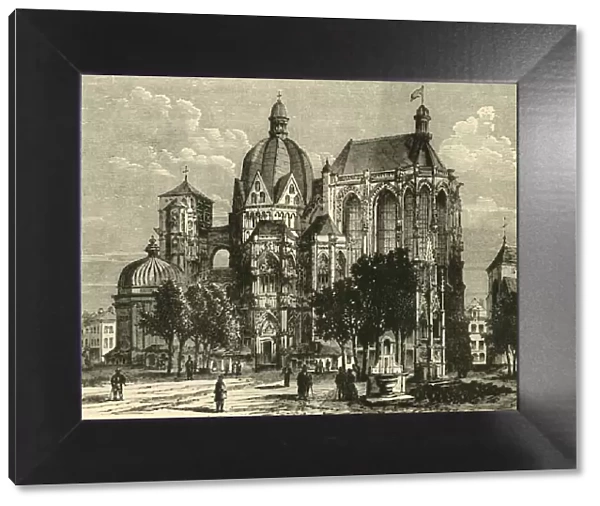The Basilica of Aachen, or Aix-La-Chapelle, 1890. Creator: Unknown