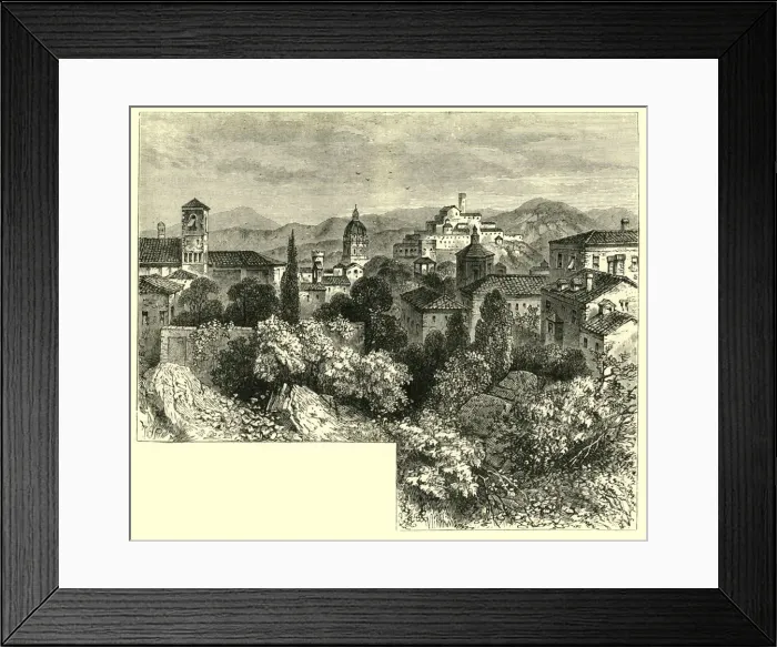 Framed Print : Brescia, 1890. Creator: Unknown Framed Print : Brescia, 1890. Creator: Unknown