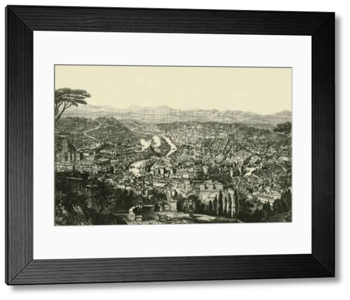Framed Print : Rome, 1890. Creator: Unknown Framed Print : Rome, 1890. Creator: Unknown