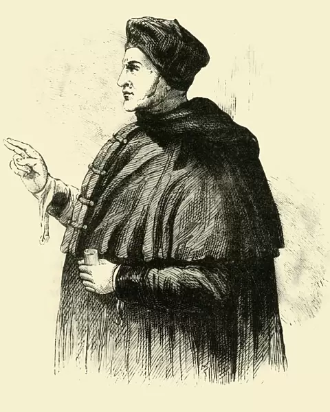 Cardinal Wolsey, c1500s, (1890). Creator: Unknown