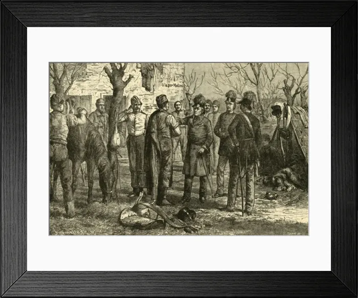Framed Print : Radetsky After the Victory at Novara (1849), 1890. Creator: Unknown Framed Print : Radetsky After the Victory at Novara (1849), 1890. Creator: Unknown