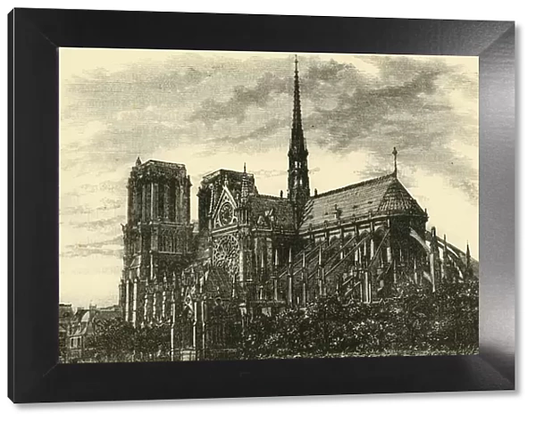 Notre Dame, 1890. Creator: Unknown