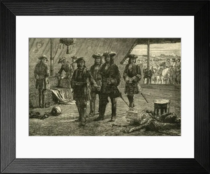 Framed Print : Prince Eugene After the Victory Over the Turks at Belgrade, (1717), 1890). Creator: Unknown Framed Print : Prince Eugene After the Victory Over the Turks at Belgrade, (1717), 1890). Creator: Unknown