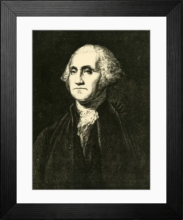 Framed Print : George Washington, c1770-1780, (1890). Creator: Unknown Framed Print : George Washington, c1770-1780, (1890). Creator: Unknown