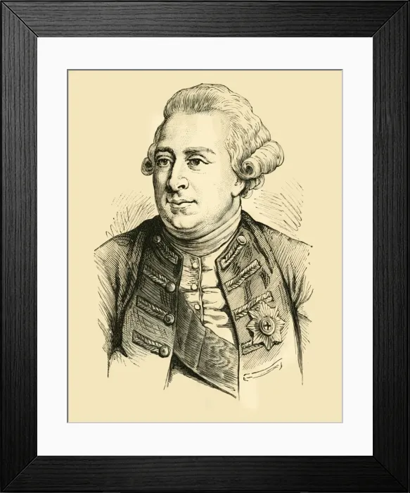 Framed Print : George III, c1780, (1890). Creator: Unknown Framed Print : George III, c1780, (1890). Creator: Unknown
