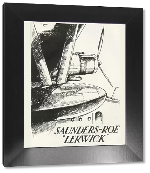 Saunders-Roe Lerwick, 1941. Creator: Unknown
