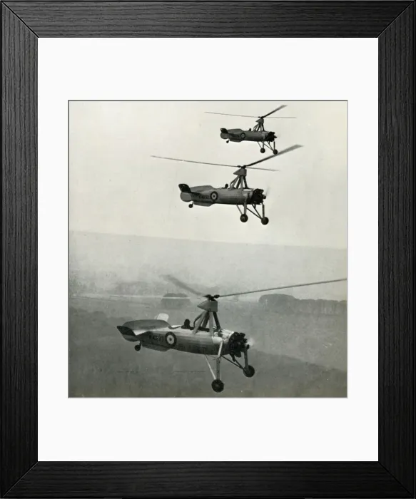Framed Print : The Cierva Autogiro, 1941. Creator: Unknown Framed Print : The Cierva Autogiro, 1941. Creator: Unknown