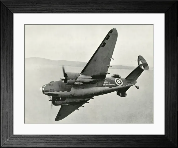 Framed Print : The Lockheed Hudson, 1941. Creator: Unknown Framed Print : The Lockheed Hudson, 1941. Creator: Unknown
