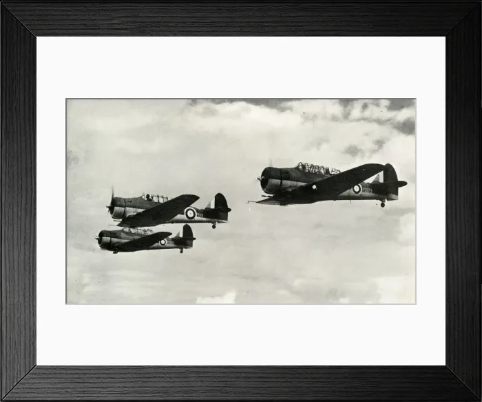 Framed Print : The North American Harvard, 1941. Creator: Unknown Framed Print : The North American Harvard, 1941. Creator: Unknown