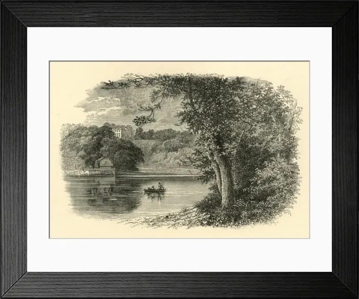 Framed Print : On the Dart, c1890. Creator: Unknown Framed Print : On the Dart, c1890. Creator: Unknown