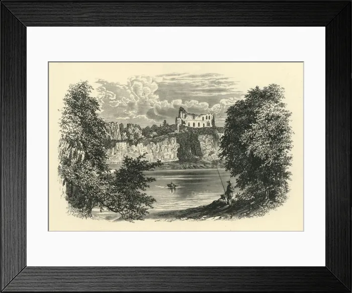 Framed Print : On the Wye, c1890. Creator: Unknown Framed Print : On the Wye, c1890. Creator: Unknown