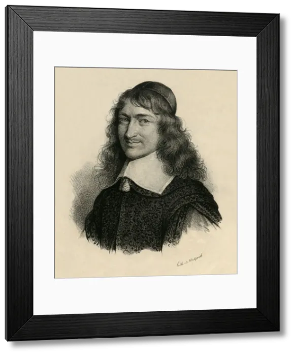 Framed Print : Focquet, (1615-1680), c1830. Creator: Francois-Seraphin Delpech Framed Print : Focquet, (1615-1680), c1830. Creator: Francois-Seraphin Delpech