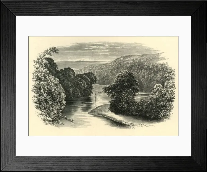 Framed Print : On the Wharfe, c1890. Creator: Unknown Framed Print : On the Wharfe, c1890. Creator: Unknown