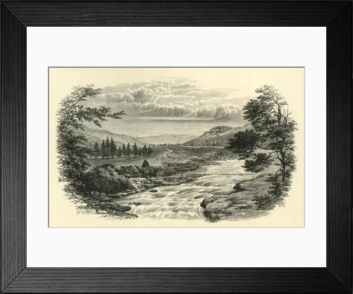 Framed Print : On the Dee, Scotland, c1890. Creator: Unknown
