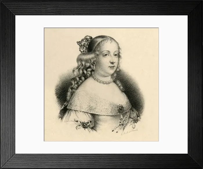 Framed Print : Marie Therese d Autriche, (1717-1780), c1830. Creator: Francois-Seraphin Delpech Framed Print : Marie Therese d Autriche, (1717-1780), c1830. Creator: Francois-Seraphin Delpech