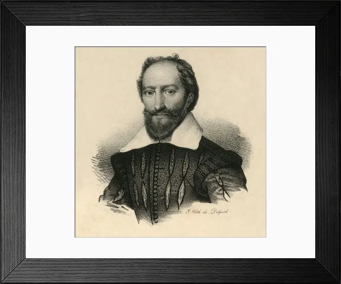 Framed Print : Sully, (1560-1641), c1830. Creator: Francois-Seraphin Delpech Framed Print : Sully, (1560-1641), c1830. Creator: Francois-Seraphin Delpech