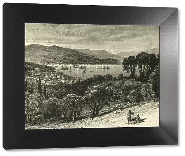 The Bosphorus, from Therapia, 1890. Creator: Unknown