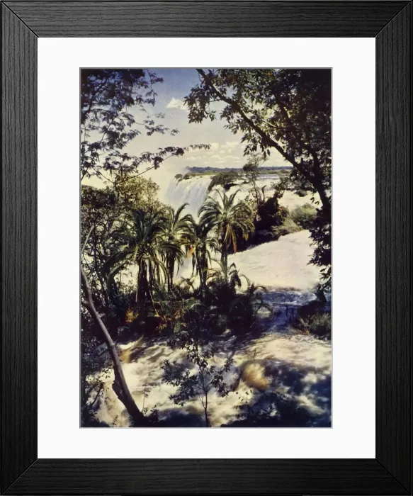 Framed Print : The Victoria Falls in Southern Rhodesia, c1948. Creator: Unknown Framed Print : The Victoria Falls in Southern Rhodesia, c1948. Creator: Unknown