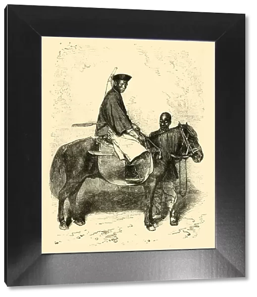 Tartar Horse Soldier, 1890. Creator: Unknown