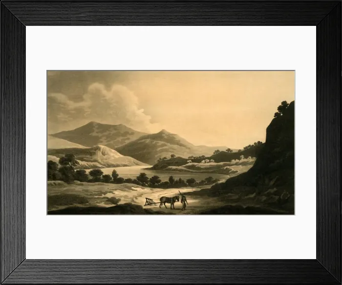 Framed Print : Loch-vana-choir, 1802. Creator: Unknown Framed Print : Loch-vana-choir, 1802. Creator: Unknown