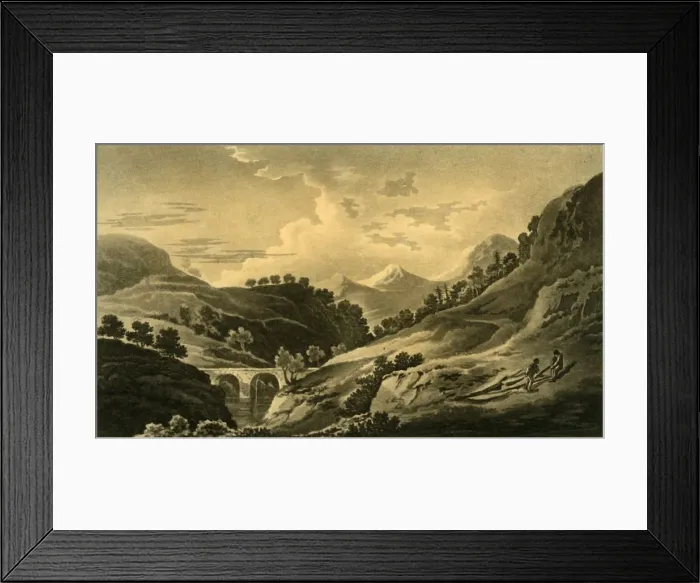 Framed Print : Pass of Killicrankie, 1802. Creator: Unknown Framed Print : Pass of Killicrankie, 1802. Creator: Unknown