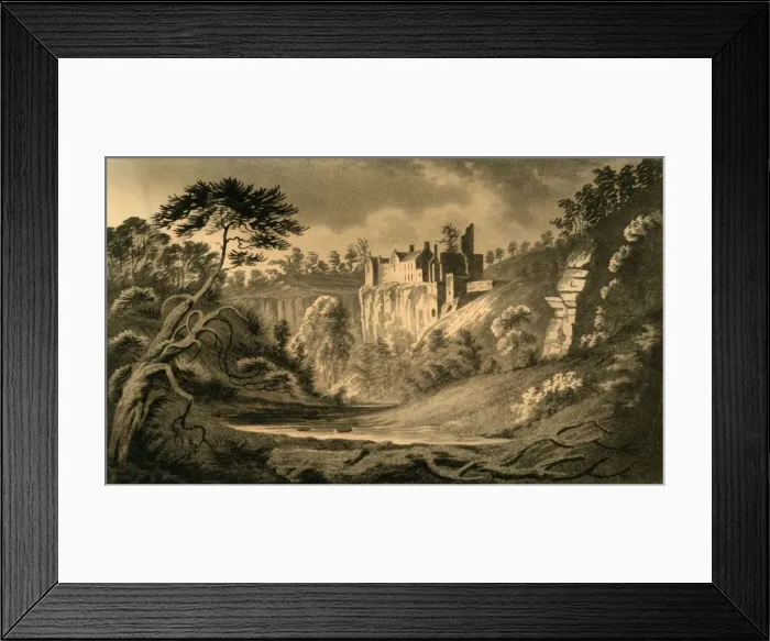 Framed Print : Hathornden, 1802. Creator: Unknown Framed Print : Hathornden, 1802. Creator: Unknown