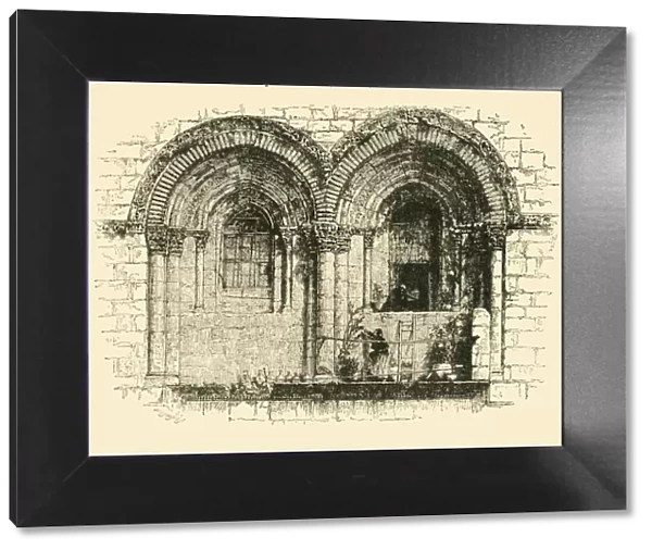 Windows of the Church of the Holy Sepulchre, Jerusalem, 1890. Creator: Unknown