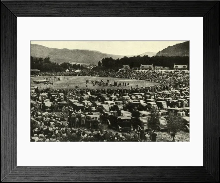 Framed Print : A Highland Gathering at Braemar, c1948. Creator: Unknown Framed Print : A Highland Gathering at Braemar, c1948. Creator: Unknown