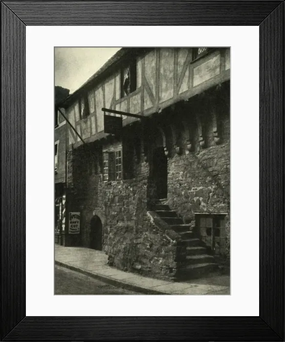 Framed Print : After Five Hundred Years! - The Aberconwy, c1948. Creator: Unknown Framed Print : After Five Hundred Years! - The Aberconwy, c1948. Creator: Unknown