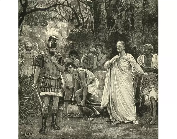 Murder of Cicero, 1890. Creator: Unknown