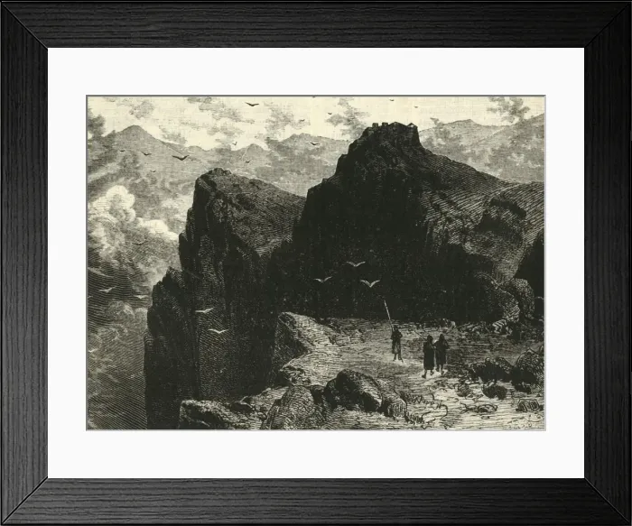 Framed Print : Mountain Scene in Epirus, 1890. Creator: Unknown Framed Print : Mountain Scene in Epirus, 1890. Creator: Unknown