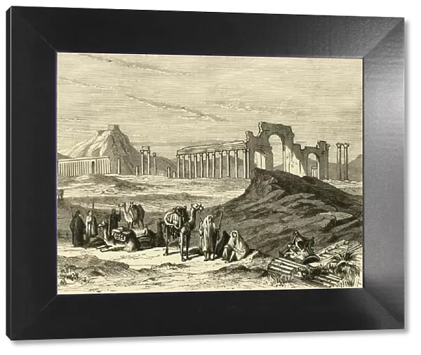 Ruins of Palmyra, 1890. Creator: Unknown