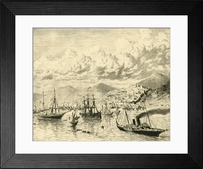 Framed Print : Thessalonica, 1890. Creator: Unknown Framed Print : Thessalonica, 1890. Creator: Unknown