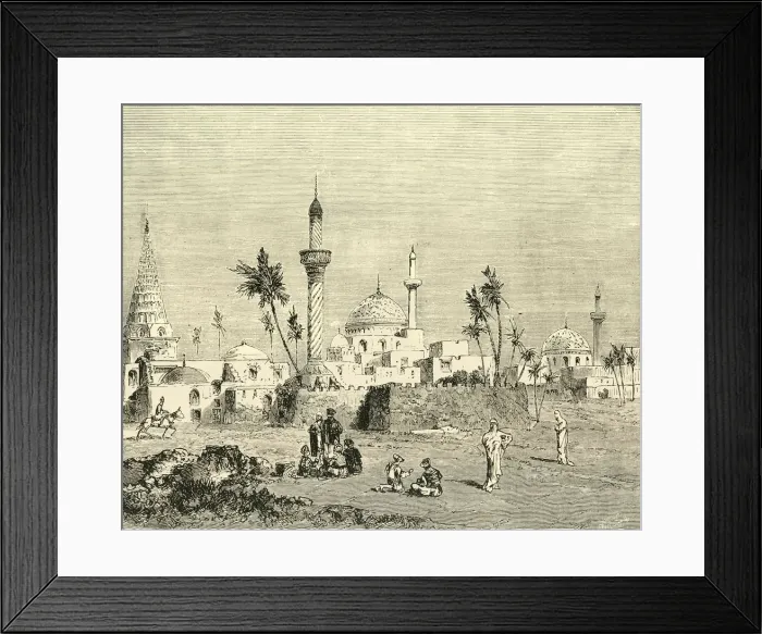 Framed Print : Baghdad, 1890. Creator: Unknown Framed Print : Baghdad, 1890. Creator: Unknown