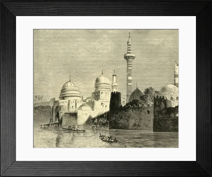Framed Print : Mosul, Chief Town of Al-Jezireh (Mesopotamia), 1890. Creator: Unknown