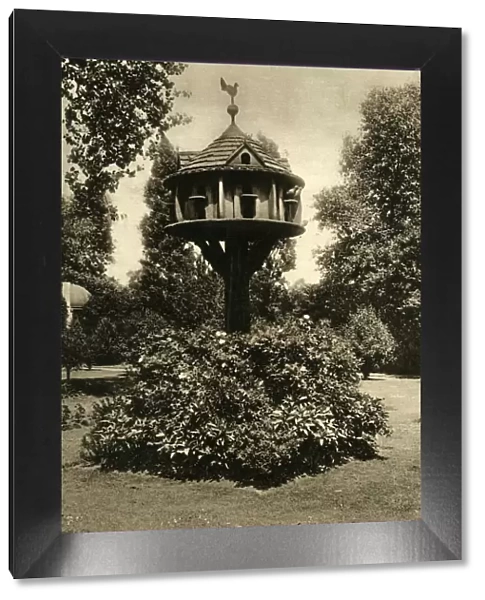 A Dovecote - in the garden of Dowager Marchioness of Bute, St. Johns Lodge, Regents Park, 1920
