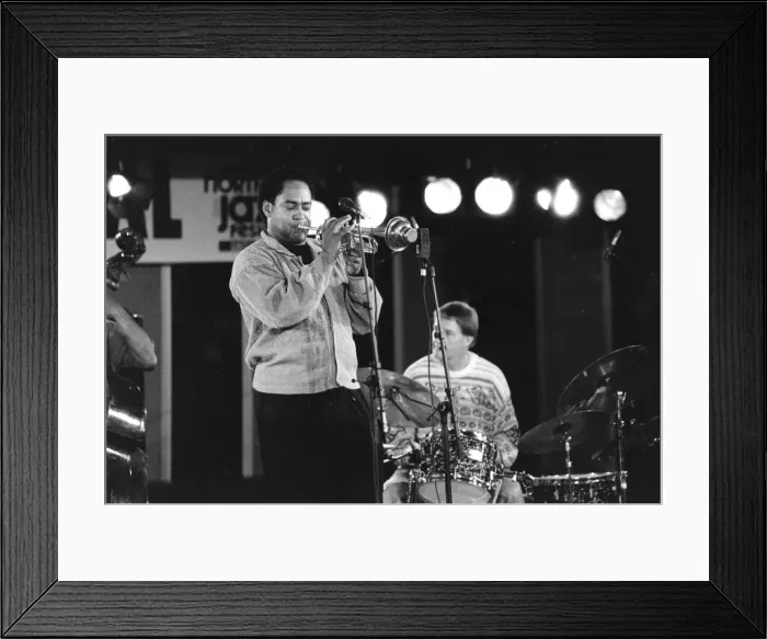 Framed Print : Jon Faddis, American jazz trumpeter, North Sea Jazz Festival, The Hague, Holland, c1991 Framed Print : Jon Faddis, American jazz trumpeter, North Sea Jazz Festival, The Hague, Holland, c1991