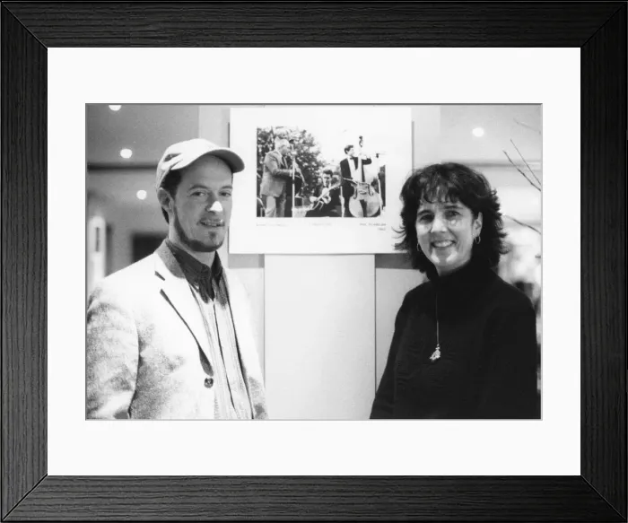 Framed Print : Phil Flanigan and Hannah Richardson, Capitol Radio Jazz Festival, Knebworth, Herts, c2002 Framed Print : Phil Flanigan and Hannah Richardson, Capitol Radio Jazz Festival, Knebworth, Herts, c2002