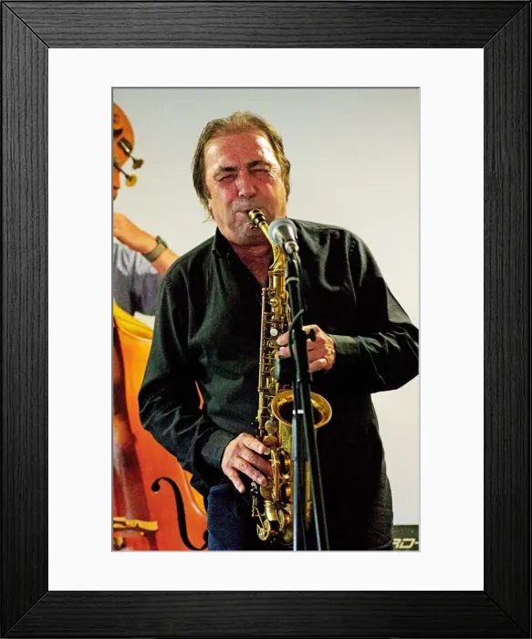 Framed Print : Greg Abate, Splash Point Jazz Club, Eastbourne, East Sussex, 24 July 2019. Creator: Brian O Connor Framed Print : Greg Abate, Splash Point Jazz Club, Eastbourne, East Sussex, 24 July 2019. Creator: Brian O Connor