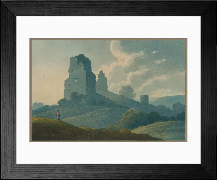 Framed Print : View at Oakhampton, 19th century? Creator: Unknown Framed Print : View at Oakhampton, 19th century? Creator: Unknown