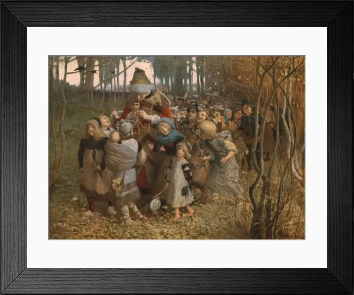 Framed Print : The Pied Piper of Hamelin, 1881, (c1930). Creator: James Elder Christie Framed Print : The Pied Piper of Hamelin, 1881, (c1930). Creator: James Elder Christie