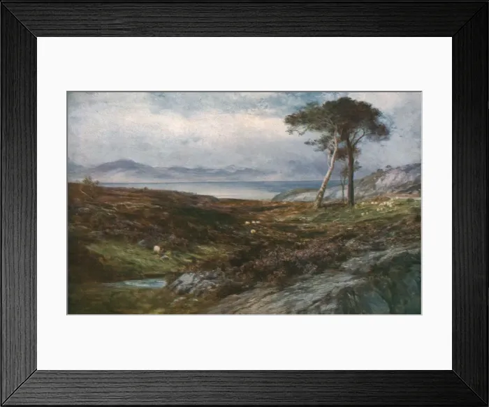 Framed Print : Heather: Scottish Highlands, c1910, (c1930). Creator: John MacWhirter Framed Print : Heather: Scottish Highlands, c1910, (c1930). Creator: John MacWhirter