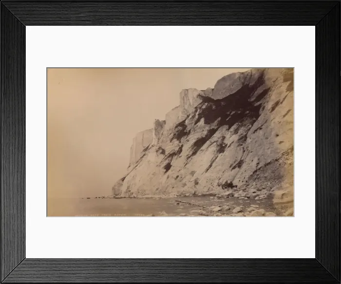 Framed Print : Beachy Head from Beach, 1929. Creator: Unknown Framed Print : Beachy Head from Beach, 1929. Creator: Unknown