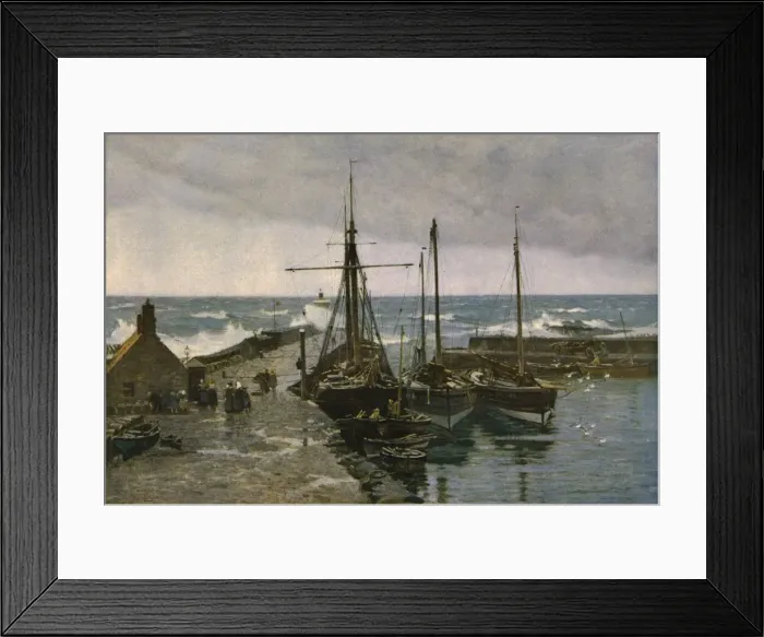 Framed Print : Home and Shelter, 1905, (c1930). Creator: Robert Weir Allan Framed Print : Home and Shelter, 1905, (c1930). Creator: Robert Weir Allan
