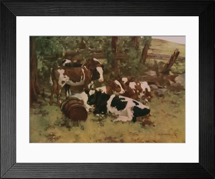 Framed Print : Contentment, c1903, (c1930). Creator: David Gauld Framed Print : Contentment, c1903, (c1930). Creator: David Gauld