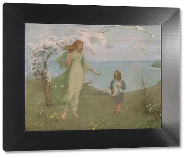 A Vision of Spring, 1901, (c1930). Creator: Thomas Millie Dow