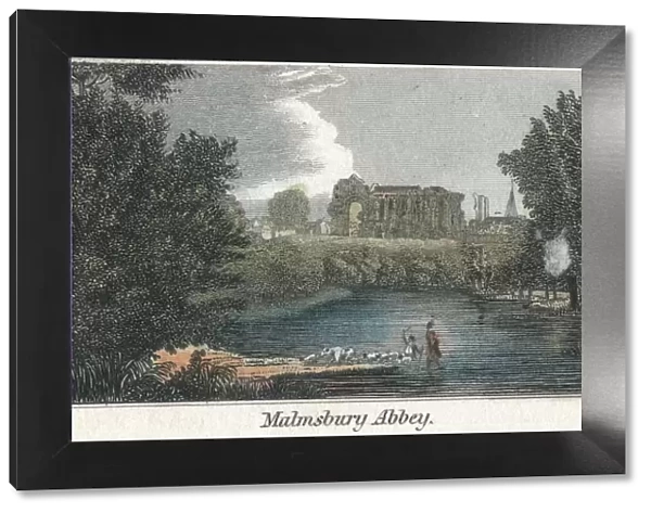 Malmsbury Abbey, 19th century? Creator: Unknown
