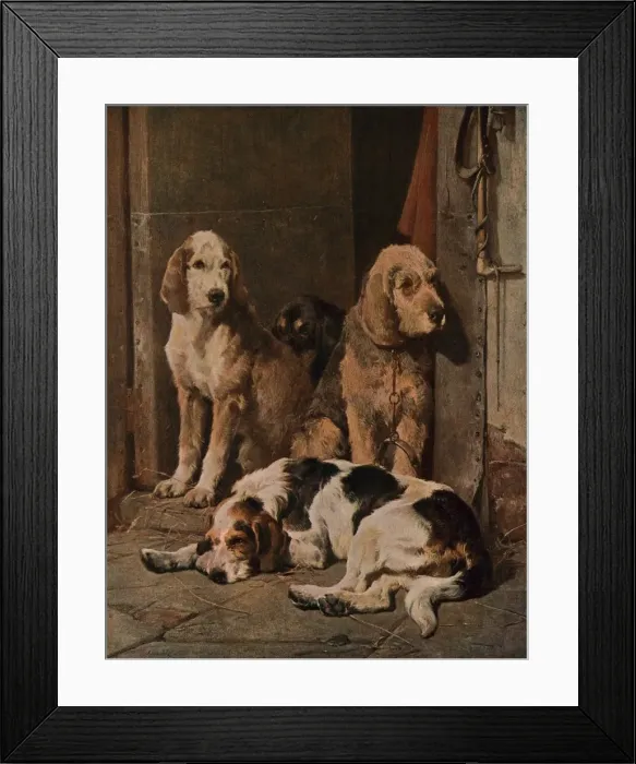 Framed Print : Ready for Work, late 19th century, (c1930). Creator: John Sargeant Noble Framed Print : Ready for Work, late 19th century, (c1930). Creator: John Sargeant Noble